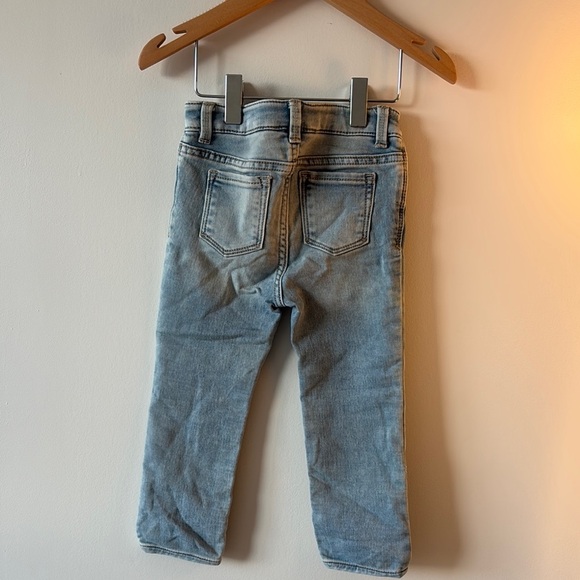 GAP Blue Straight-Leg Jeans with Regular Fit - Picture 2 of 2
